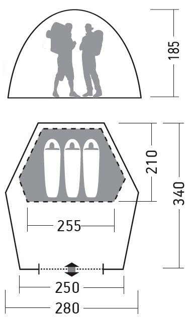 Палатка семейная «Хоут 4» Палатка семейная «Хоут 4»