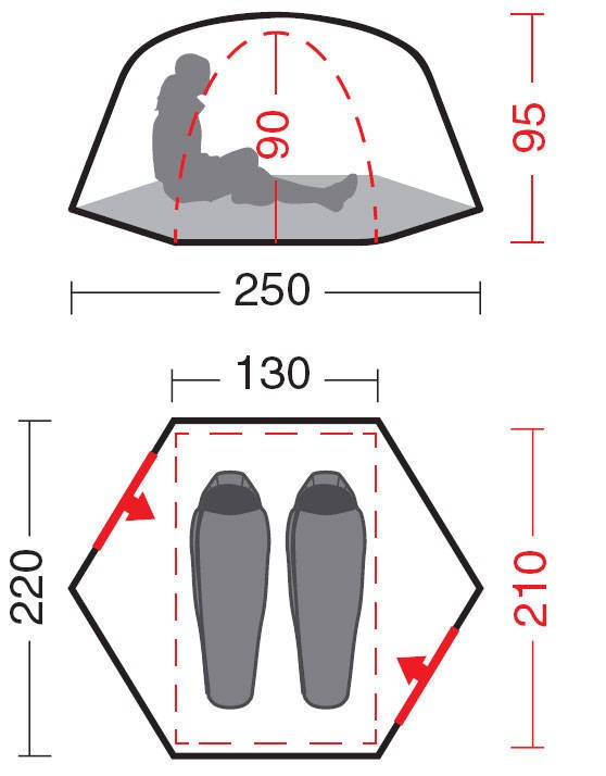 Палатка «Ай Петри 2 Si» Палатка «Ай Петри 2 Si»