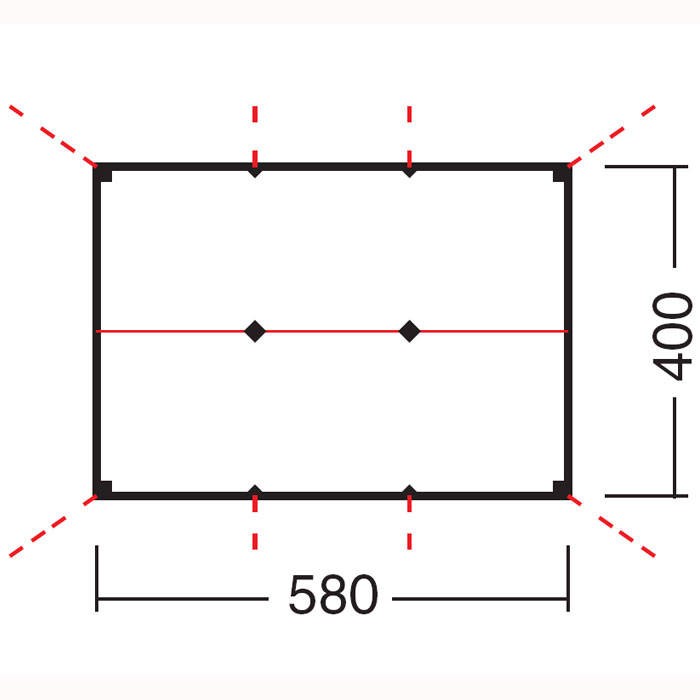 Тент 4*5,8 Тент 4*5,8